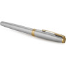 Ручка перьевая PARKER ESSENTIAL SONNET STAINLESS STEEL GT F 1931504