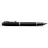 Ручка перьевая PARKER IM VIBRANT RINGS F315 AMETHYST PURPLE PVD M CW2172949
